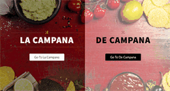 Desktop Screenshot of campanarestaurants.com